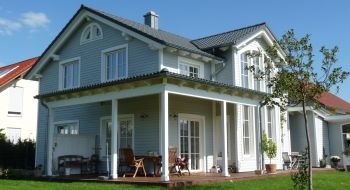 Holzhaus mit Kaminzimmer - Bruchsal